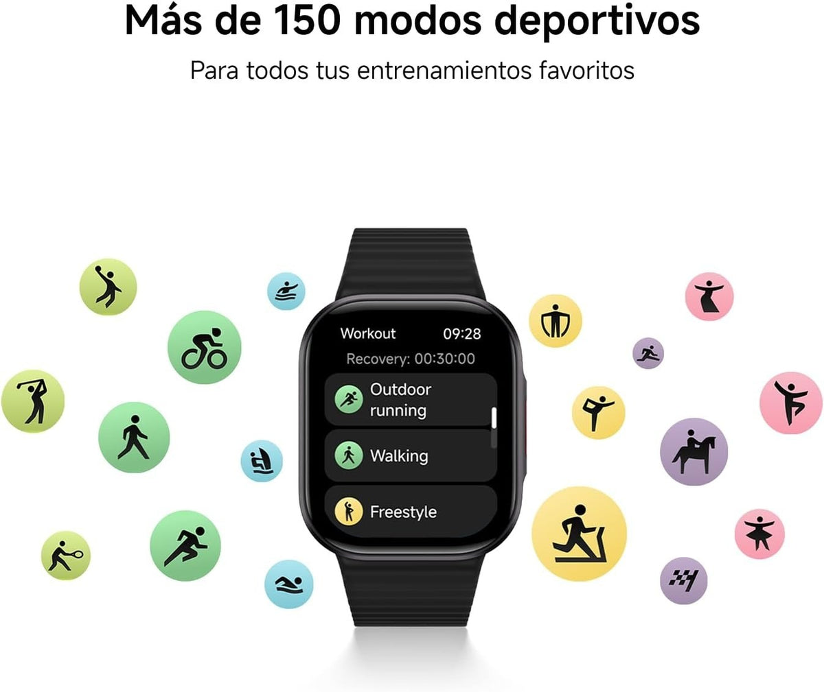 Más de 150 modos deportivos